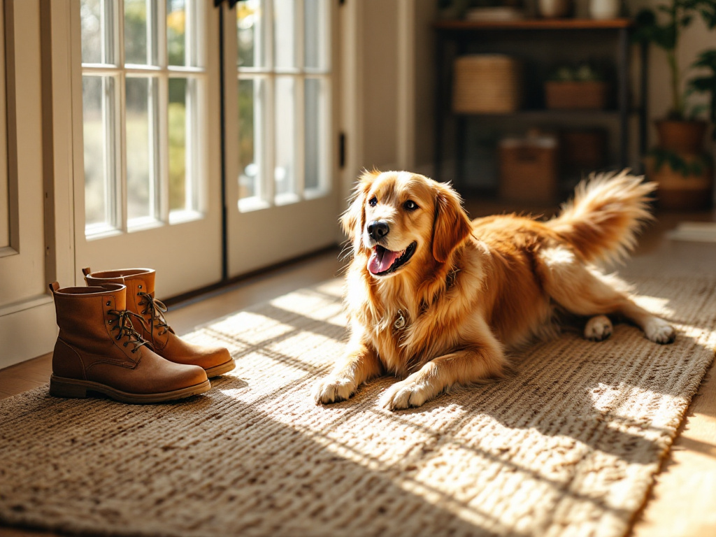 best natural fiber rugs for high traffic areas with pets
