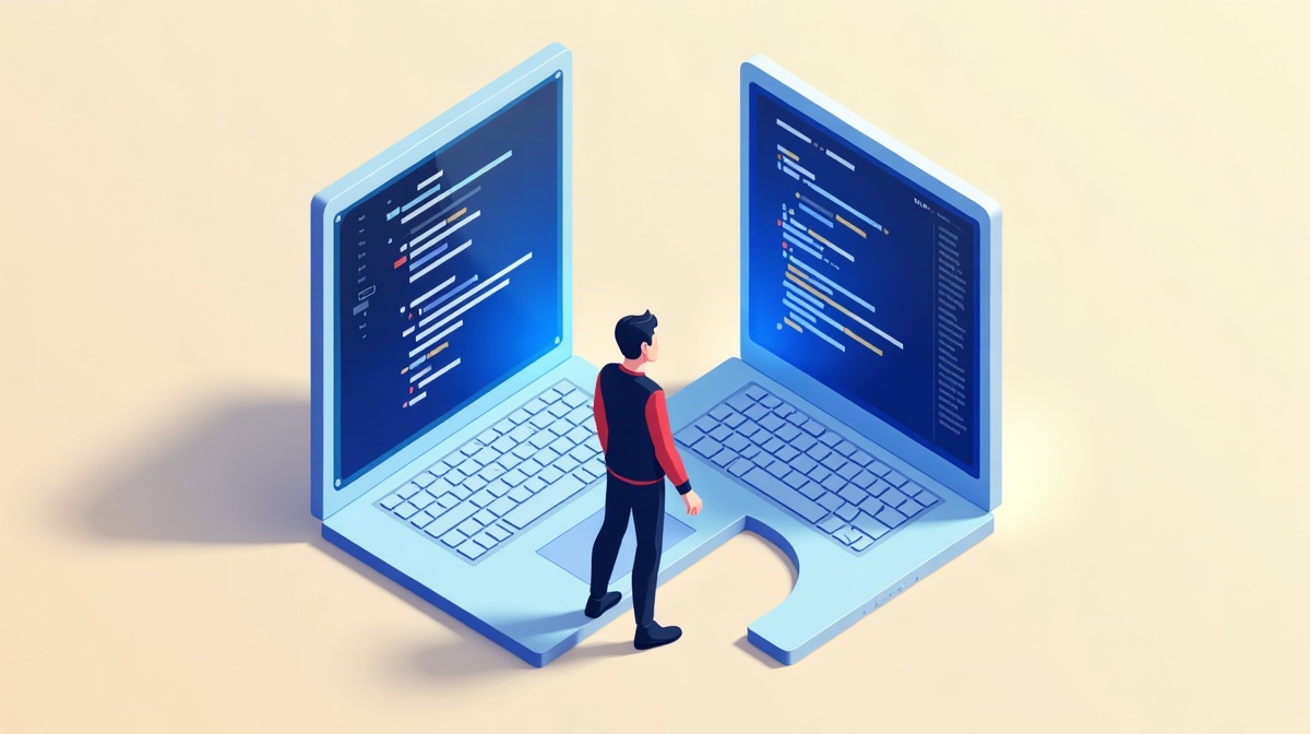 Composition partagée entre un terminal de code et une interface No Code, choix pour entrepreneur