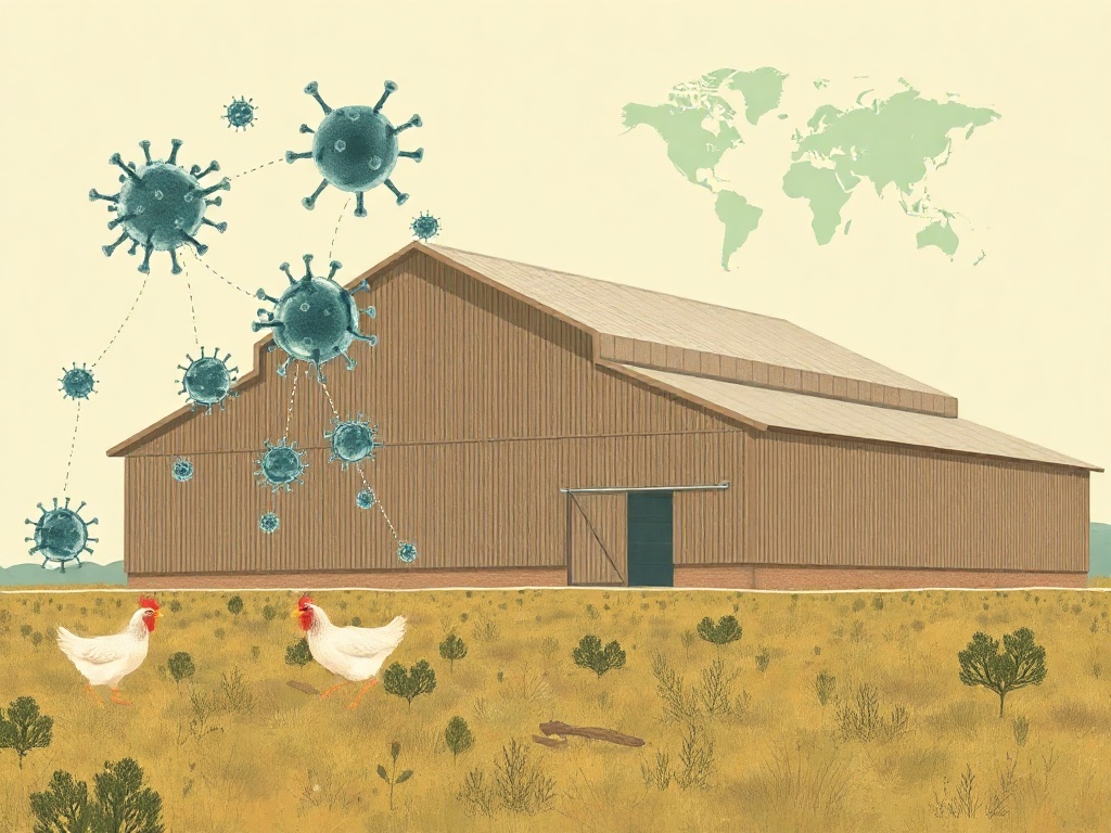 Image for Industrial Poultry Expansion Accelerates Campylobacter Evolution and Human Spread