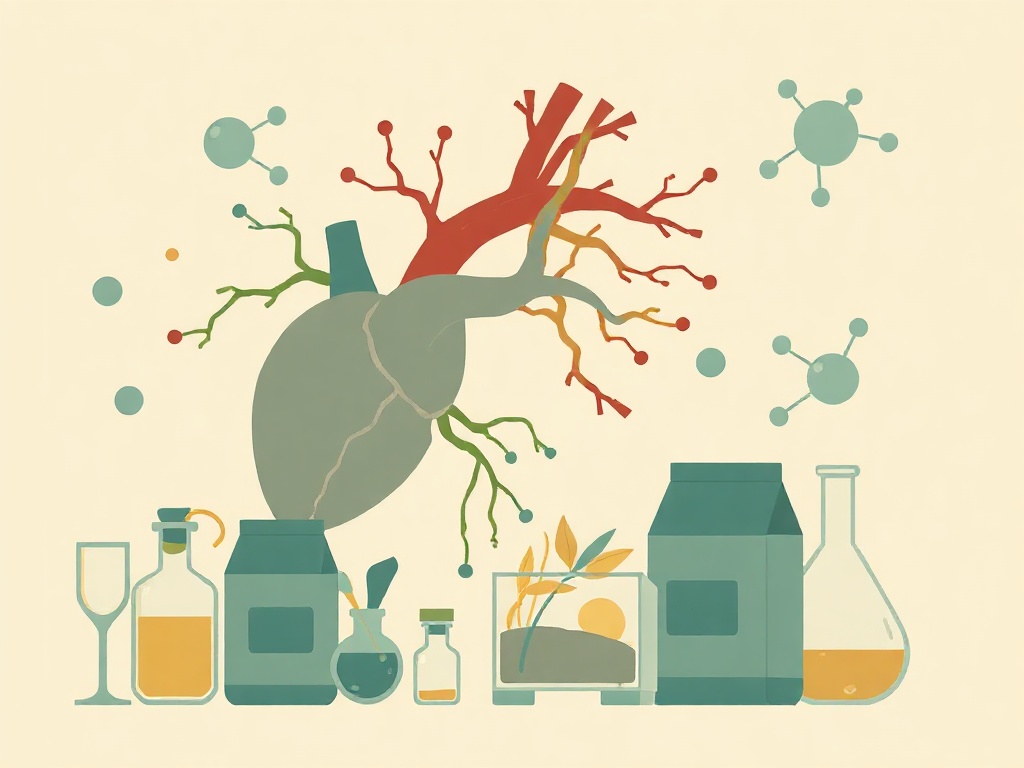 Image for 43 Blood Metabolites Link Ultra-Processed Foods to Cardiovascular Death Risk