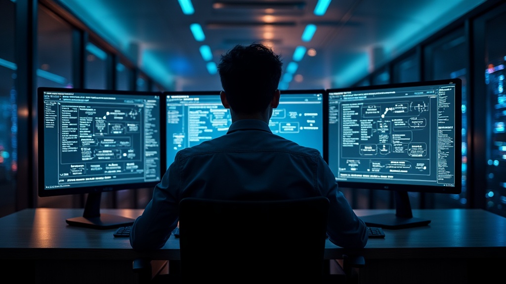 Side by side comparison of n8n Zapier and Make AI agent orchestration workflow dashboards in a business setting