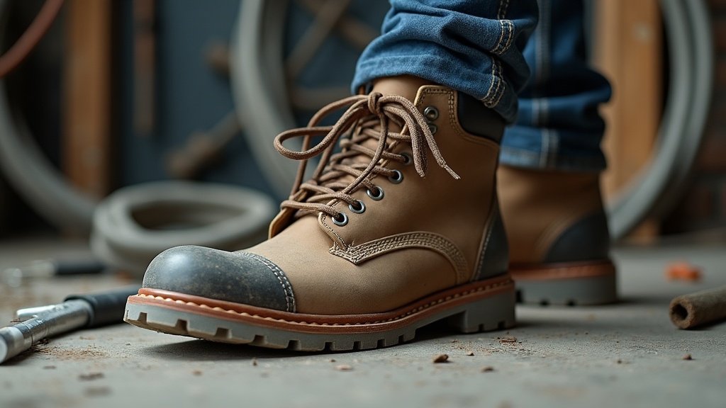 Botas de trabajo para electricista con protección dieléctrica verificada