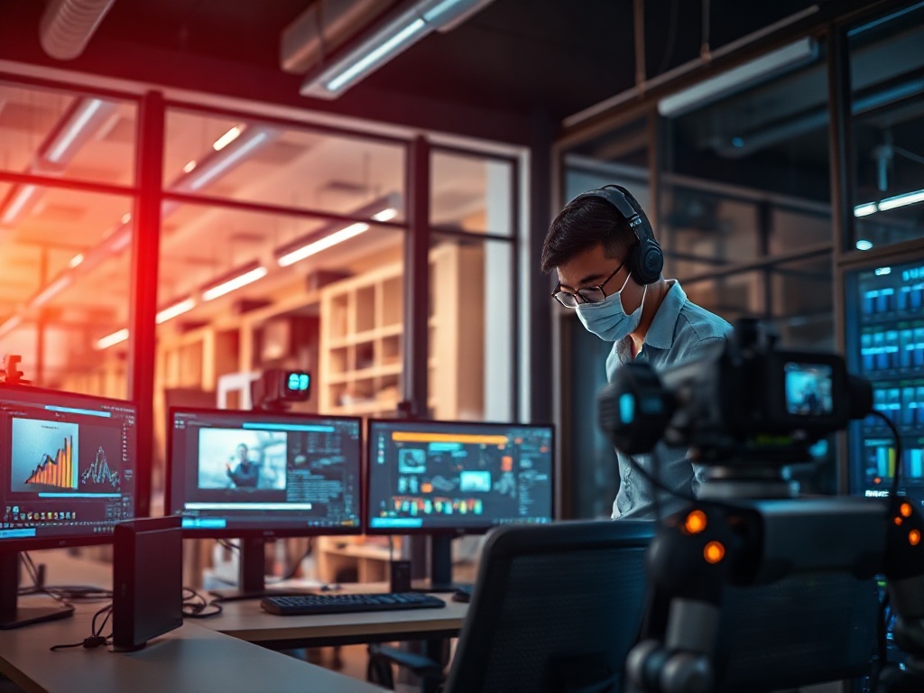 Illustration of Descript's innovative AI-powered video editing workflow in 2026 for AI video production.
