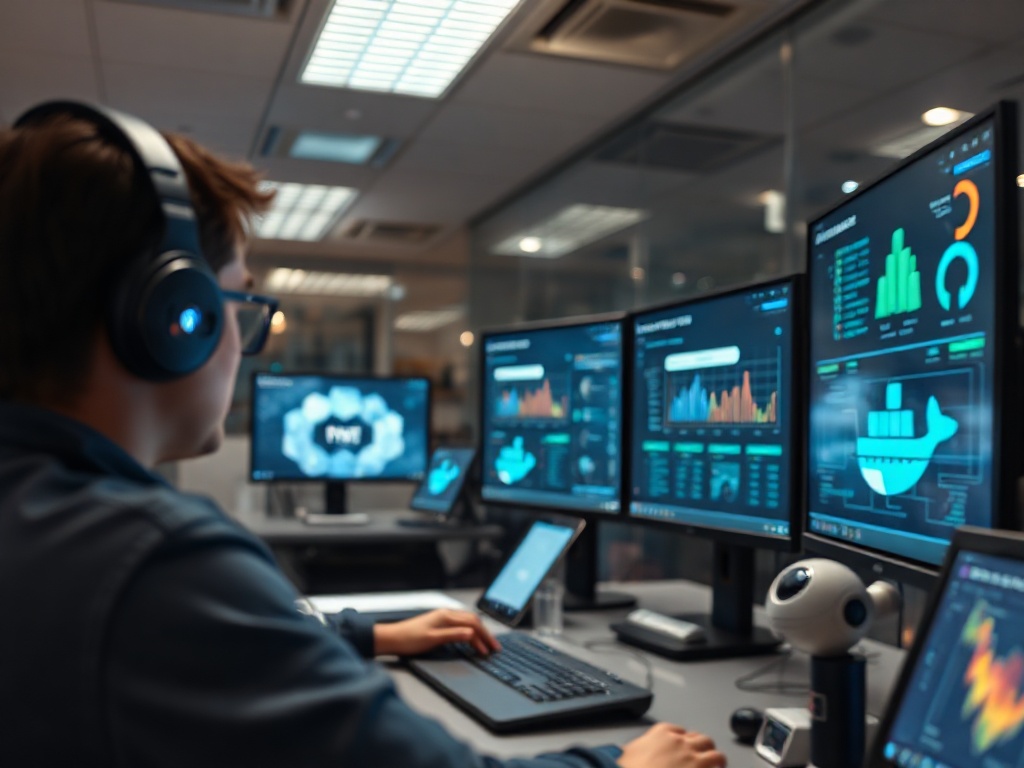 Illustration of AI-powered code completion with Tabnine, the leading Copilot alternative in 2026 for AI-assisted development.