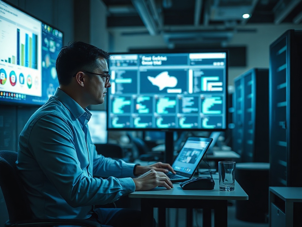 Illustration of false positives in cybersecurity disrupting personal productivity and security awareness.