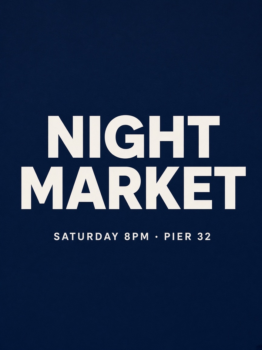 Night Market poster, third render