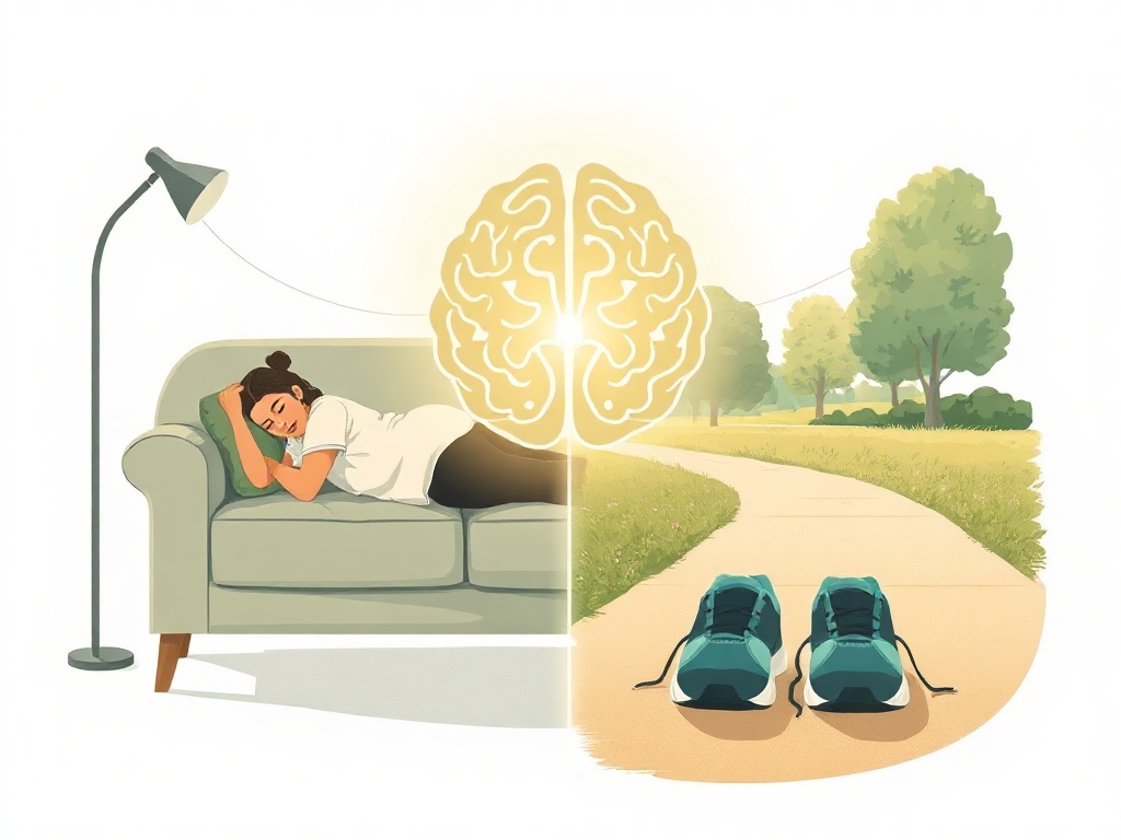 Image for Exercise and Naps Rescue Memory After Sleep Loss Via Different Brain Pathways