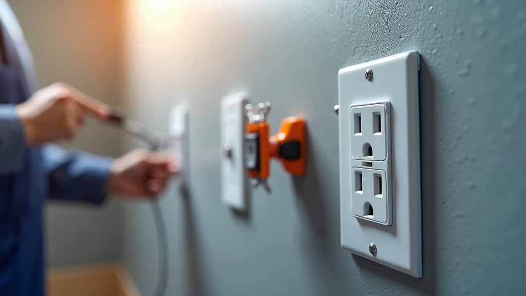 Outlet and wiring work