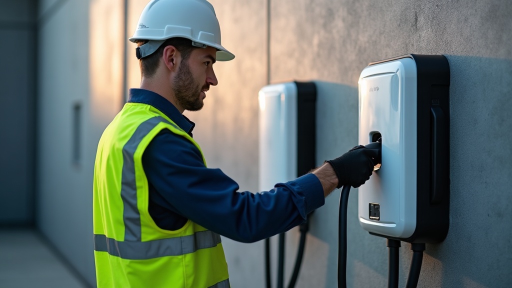 EV charger installation