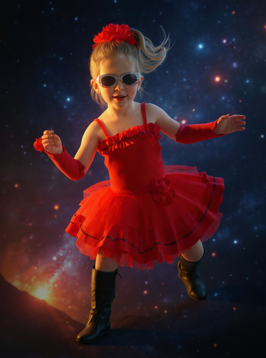 The same photo rendered in the Space Opera style