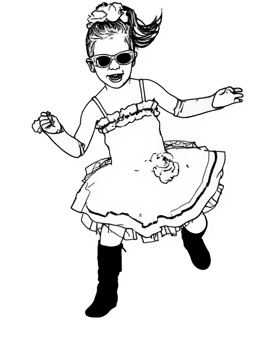The same photo rendered in the Sketch style