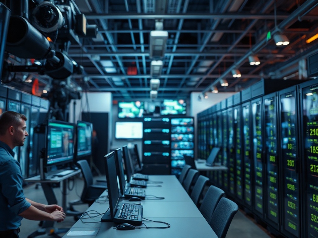 Illustration of vendor lock-in risks in self-hosting environments with interconnected servers and data security icons