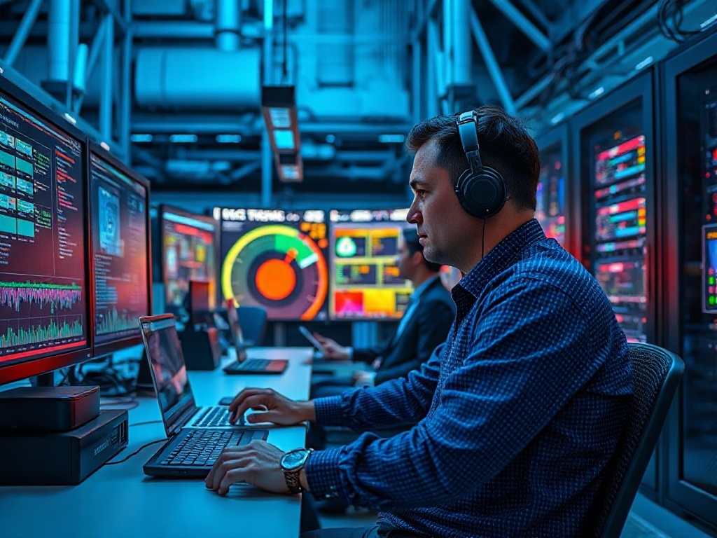 Illustration of AI-generated cyberattacks bypassing traditional cybersecurity defenses for personal security.