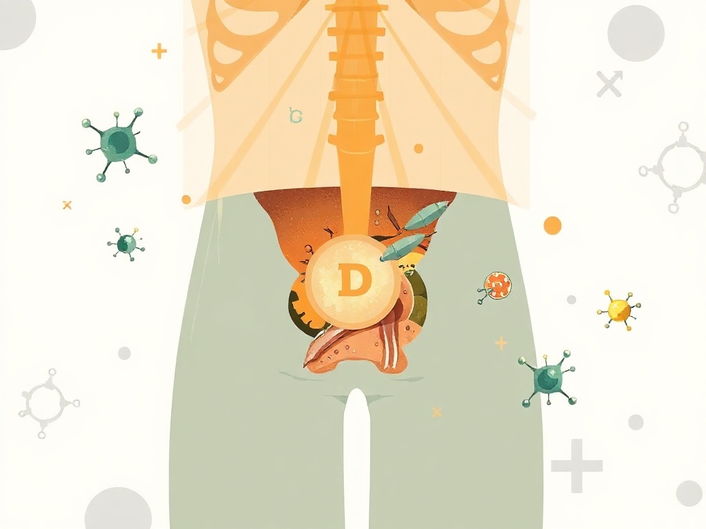 Image for Abdominal Obesity Plus Severe Vitamin D Deficiency Doubles Mortality Risk After 50
