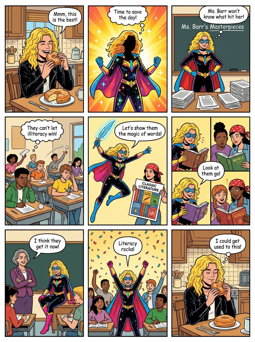 Comic story board