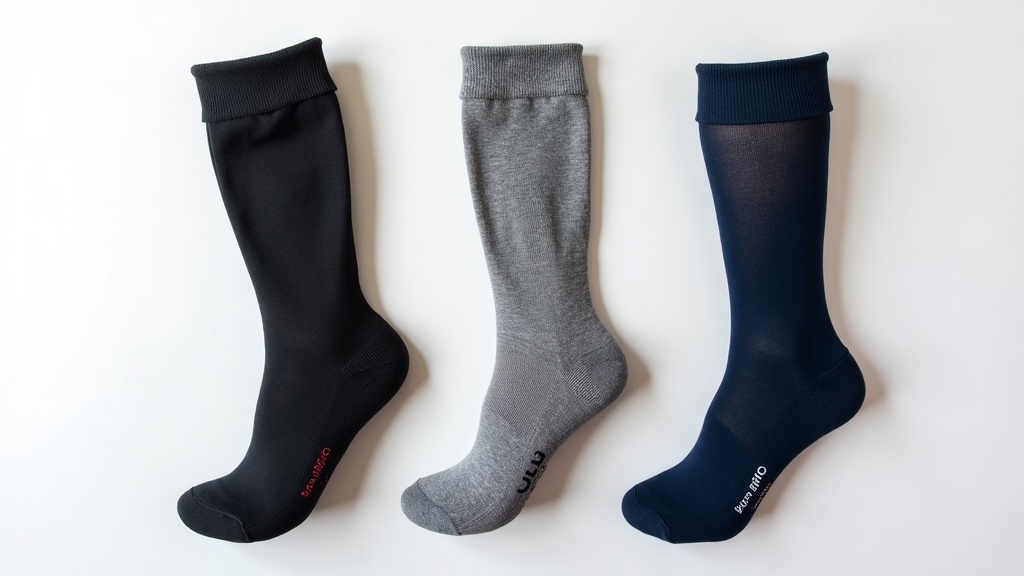 Different compression socks for women compared side by side