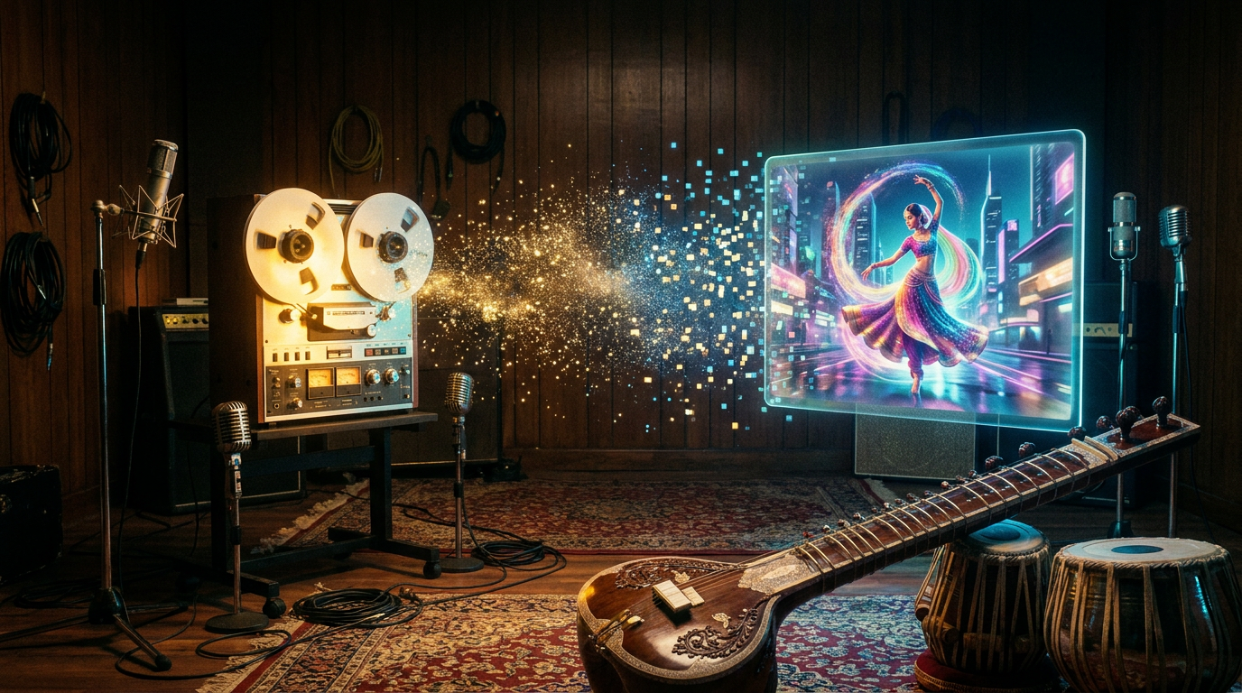 India's Oldest Label Is Using AI to Refilm 20,000 Songs