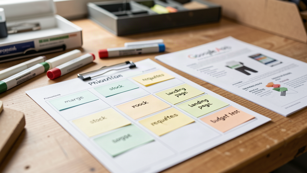 Audit de marge, stock et requêtes avant pilotage Google Ads