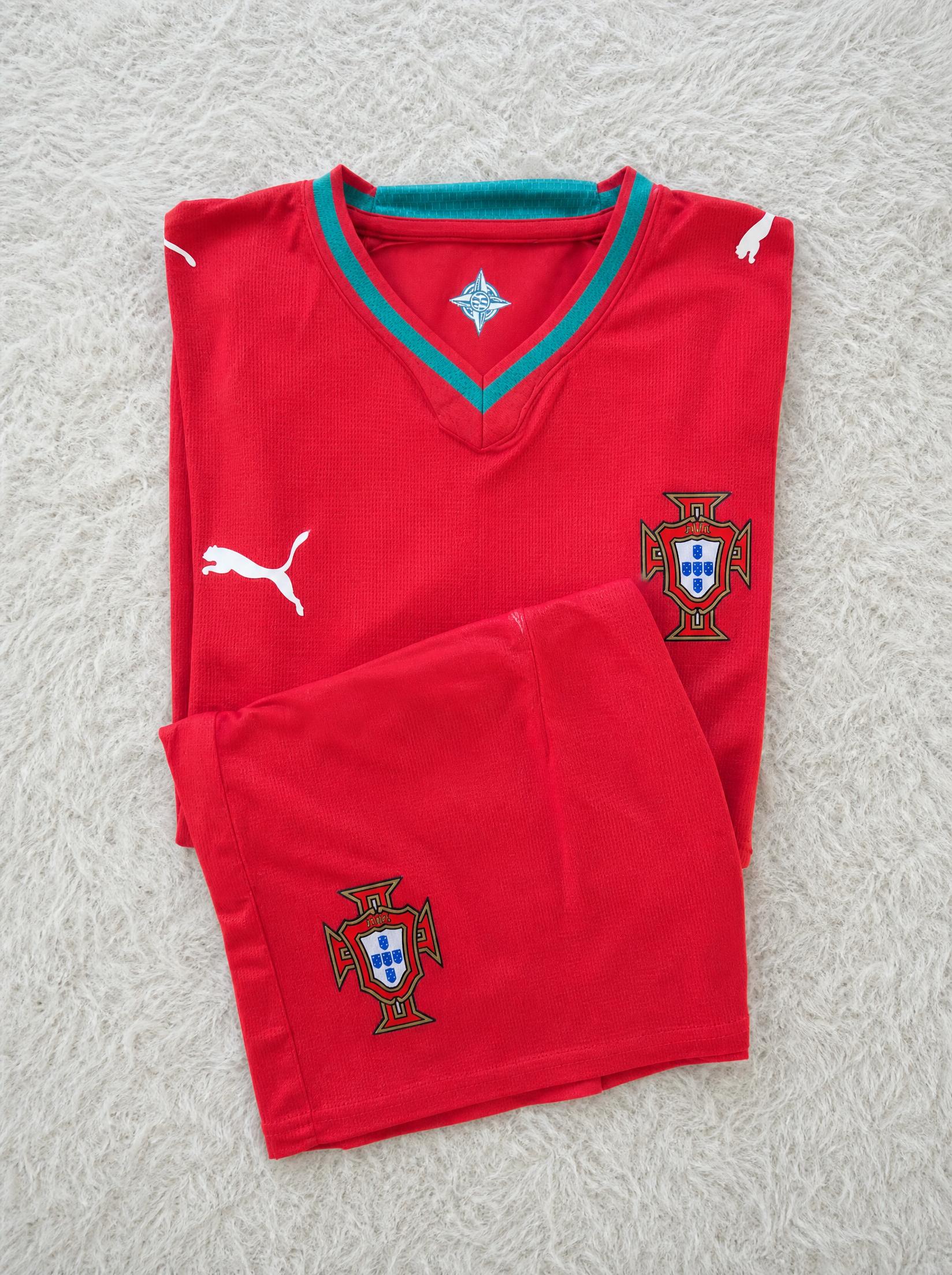 Puma Portugal Football Kit Shirt & Shorts New