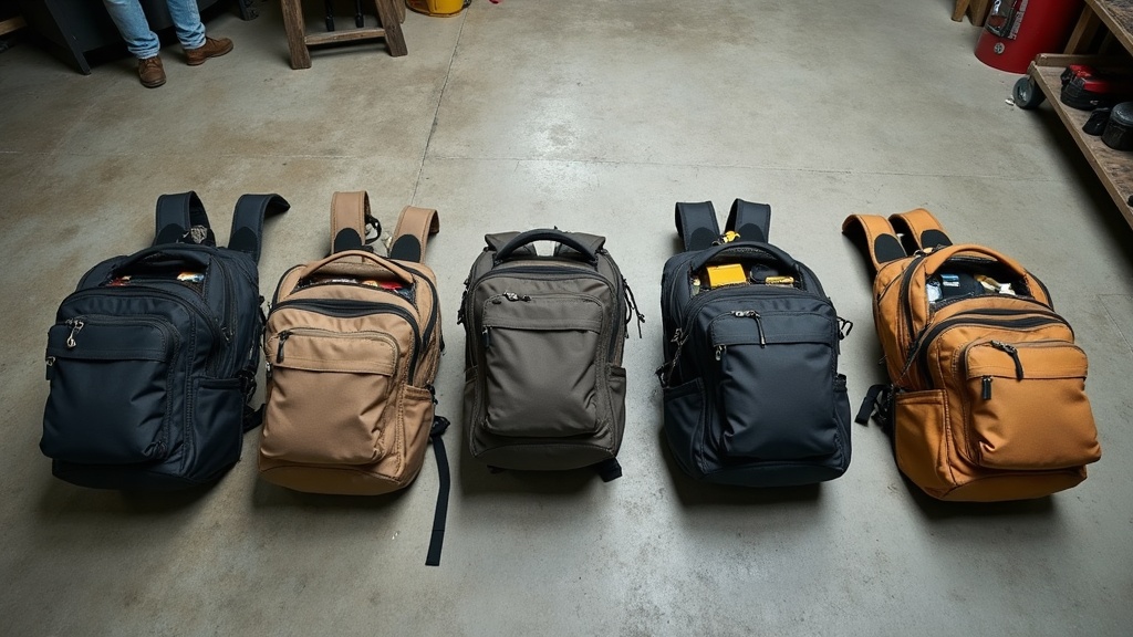 Comparativa de mochilas de herramientas profesionales