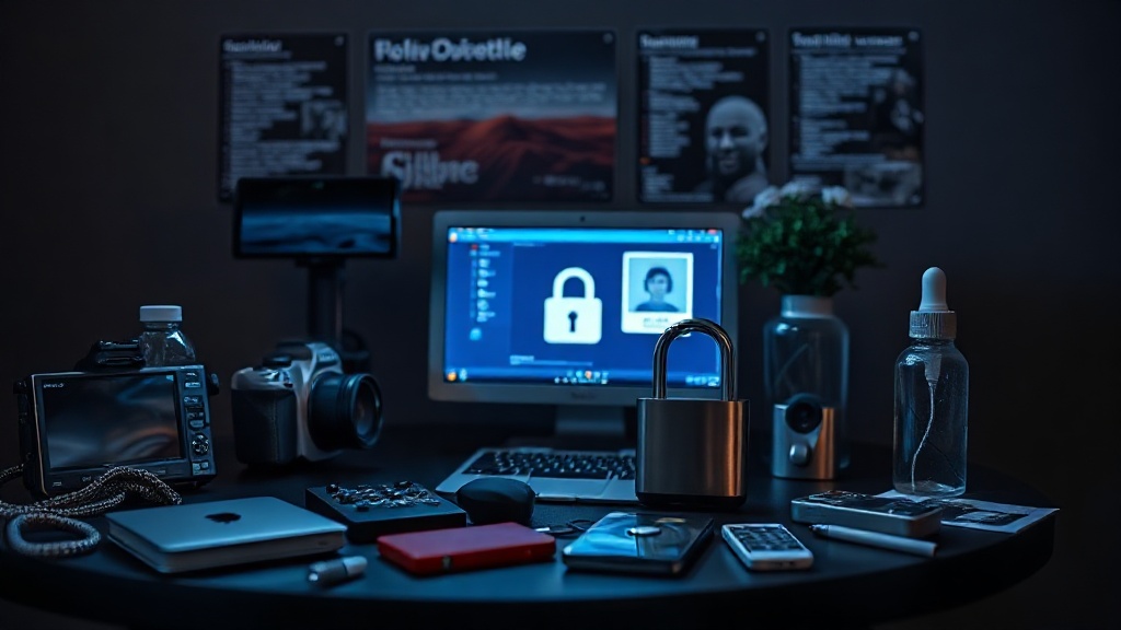 Person adjusting privacy settings on social media profile to enhance personal cybersecurity and privacy protection