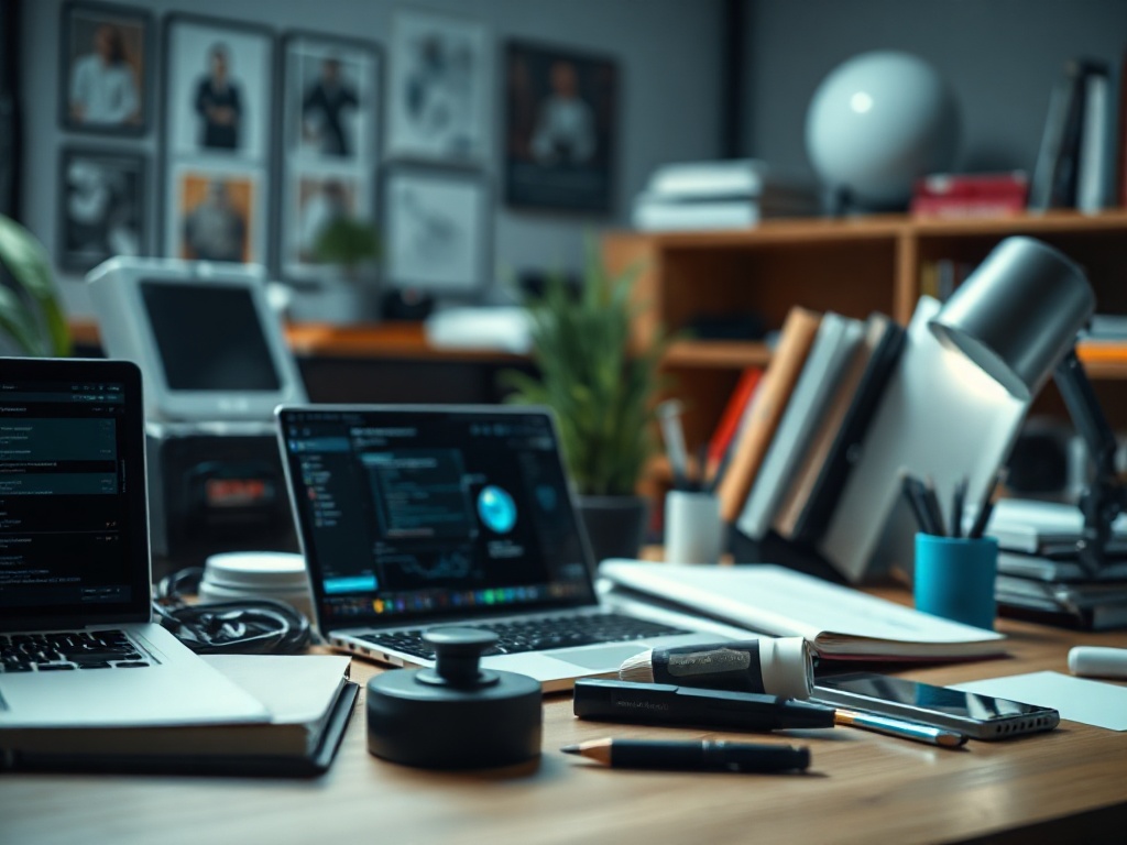Illustration of no-code automation tools streamlining small business processes for survival and growth