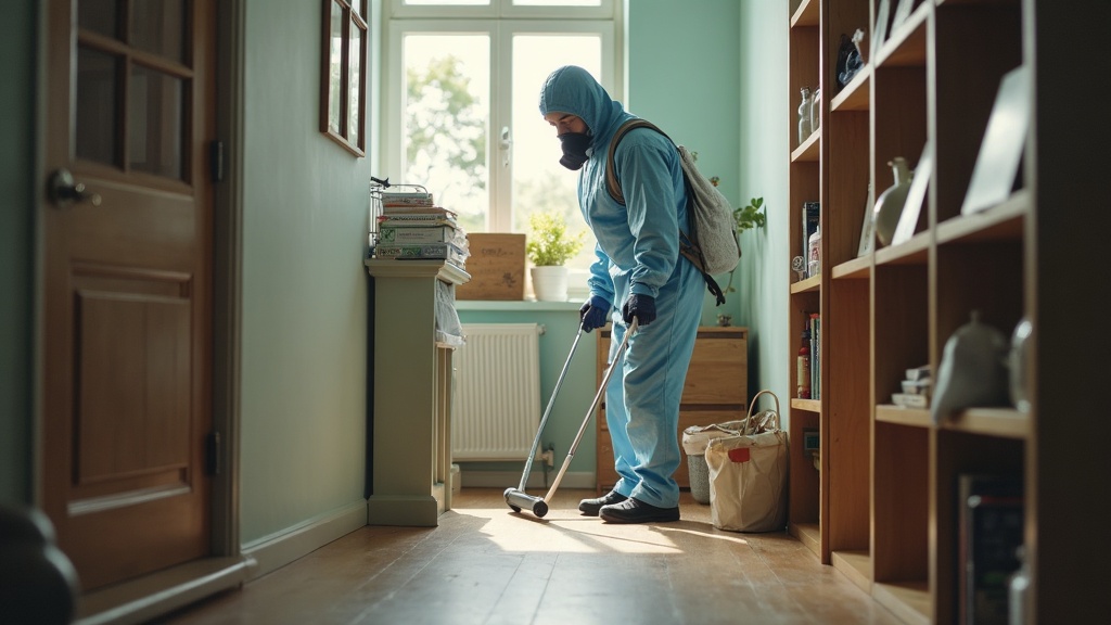 Interior home-perimeter general pest treatment