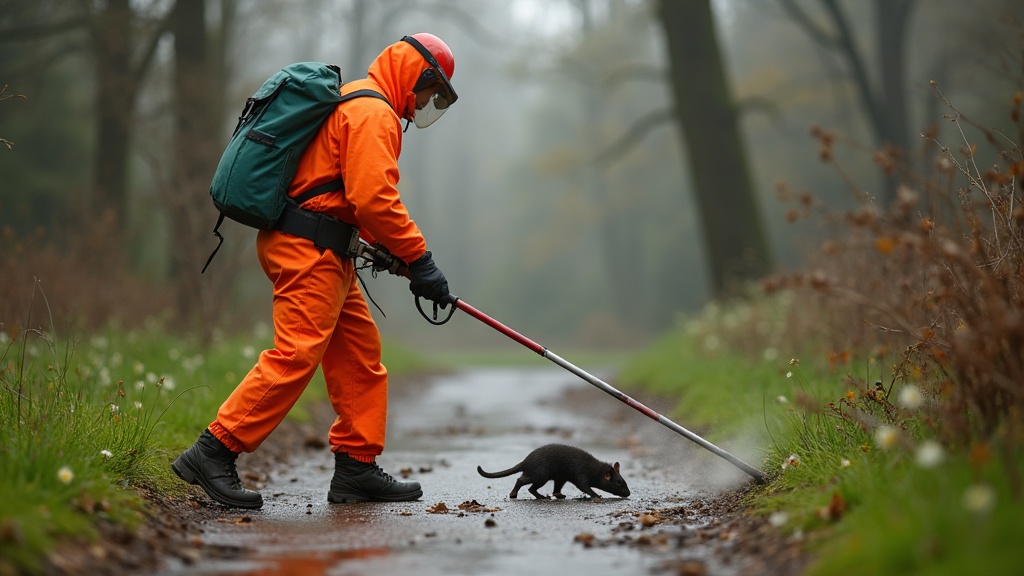 Rodent control attic and crawl space inspection