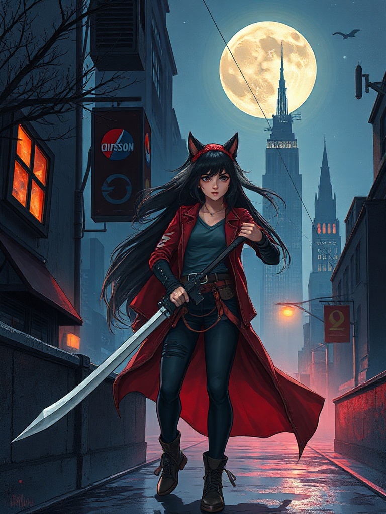 Crimson Moon's Shadow