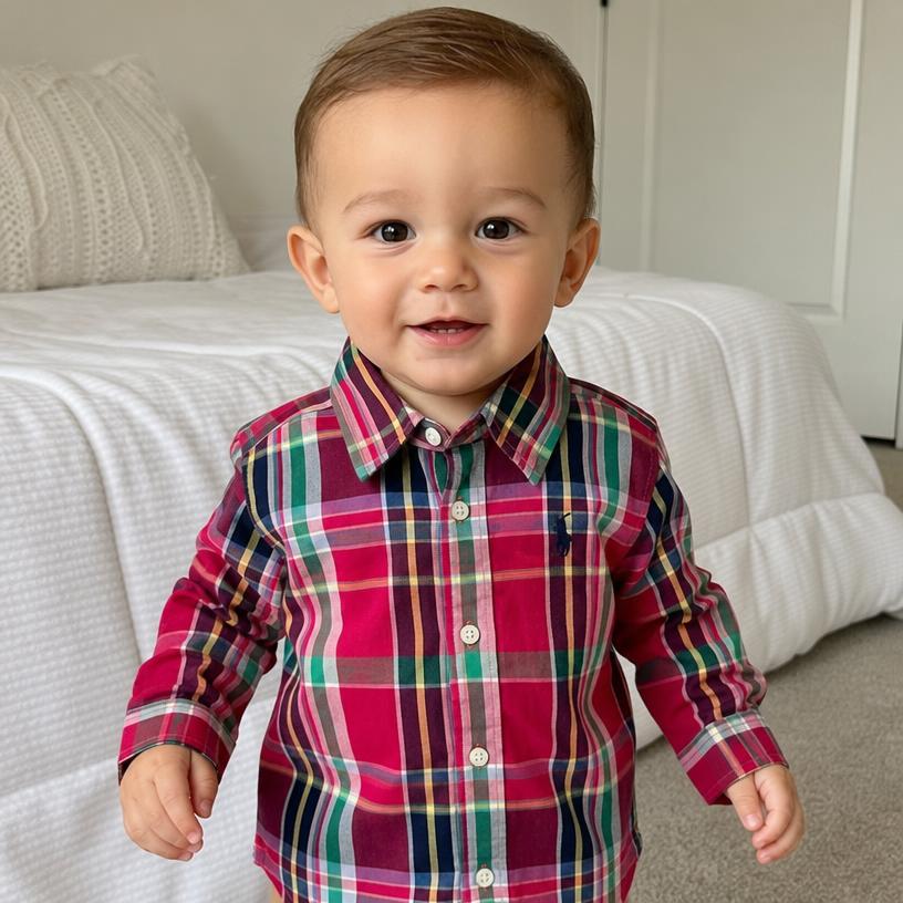 Polo Ralph Lauren Kids Tartan Plaid Shirt – Very Good