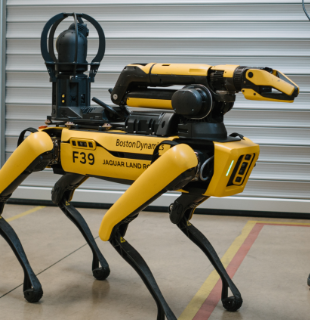 Boston Dynamics Spot robot dog with F39 — free 3D model