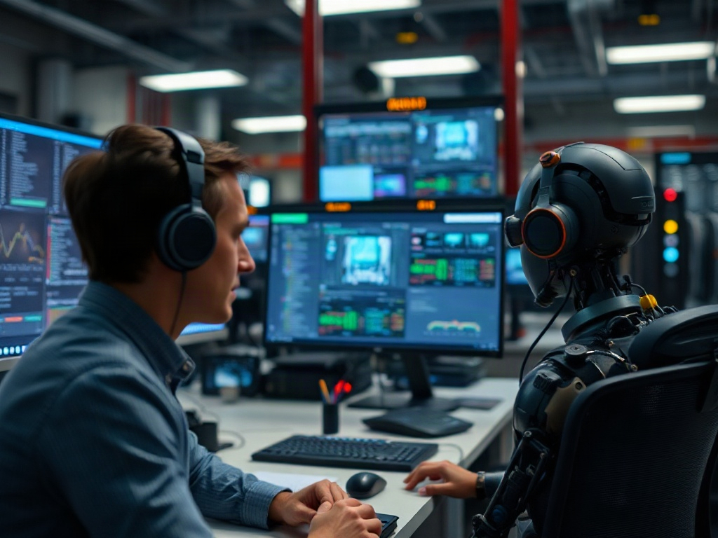 AI-generated video and audio content explosion illustrating advancements in AI for business media production
