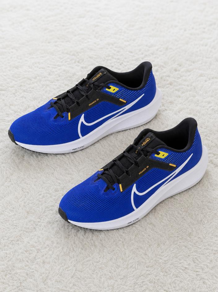 Nike Pegasus 40 Running Trainers Blue EU 40 Very Good