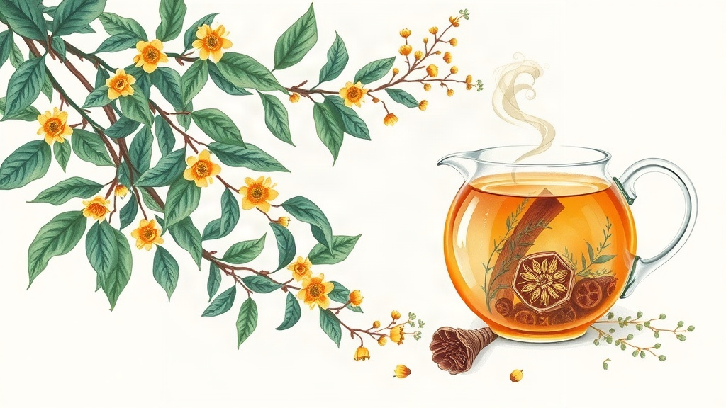 Infusão de Geniana: Receita Passo a Passo para Digestão