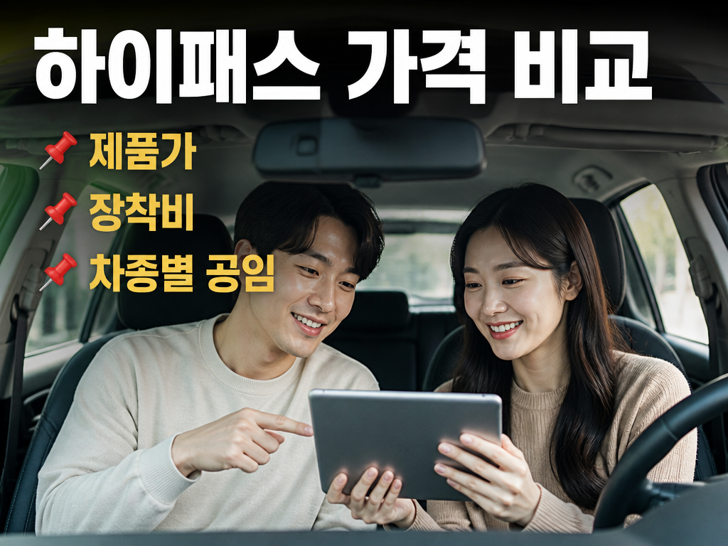 하이패스 가격, 2만 원짜리와 10만 원짜리 사이에 실제로 뭐가 있나?