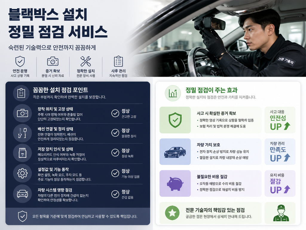 수입차 전장 작업, 실제로 얼마나 걸렸나?