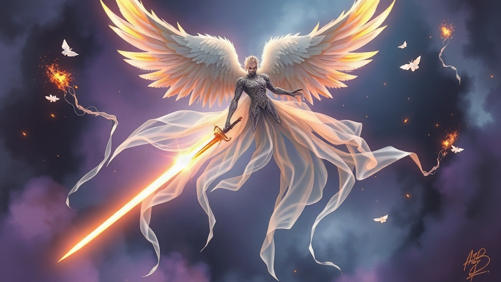 Sonhar com Arcanjo Miguel: Espada de Luz e Proteção