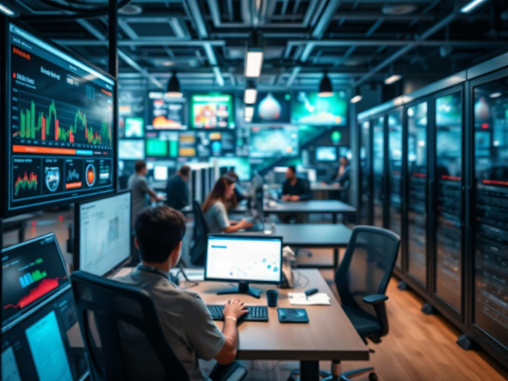 AI-powered financial modeling providing 24/7 instant support for scalable financial decision-making