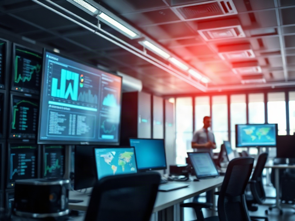 Illustration of AI-powered fraud detection reducing false alarms in financial modeling systems