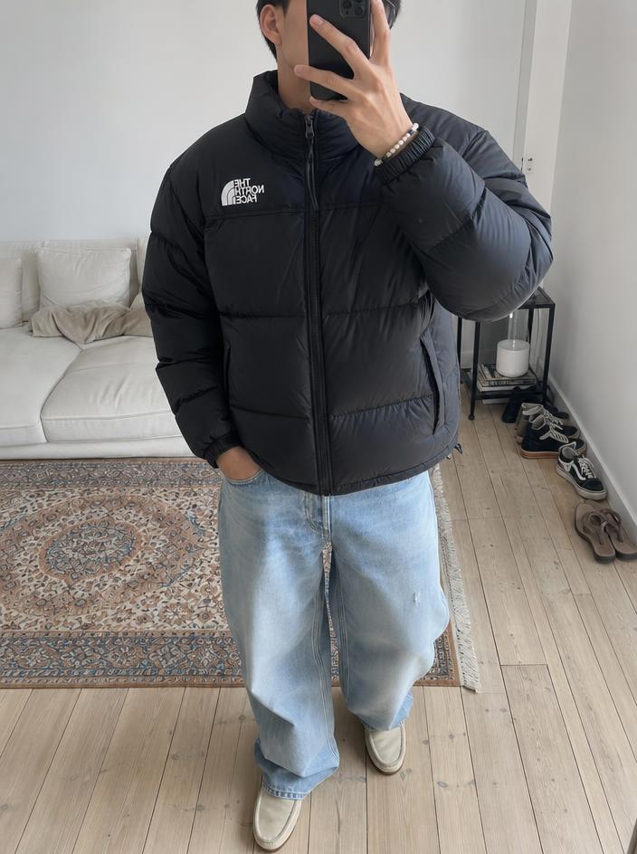 The North Face Black Quilted Puffer Jacket