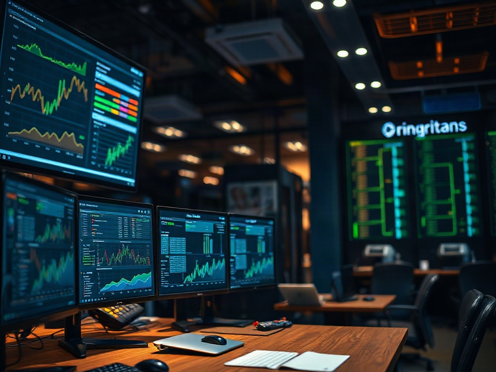 Illustration of predictive analytics tools enhancing customer retention in AI technology.