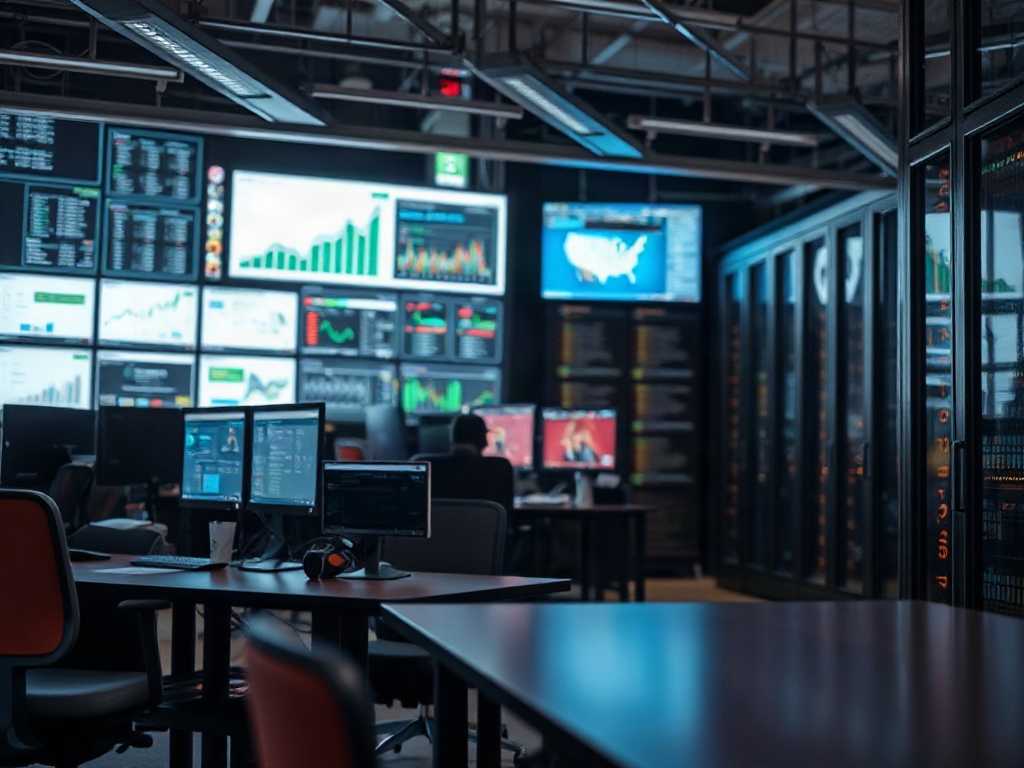 AI-powered financial modeling illustration highlighting revenue recognition and audit compliance in finance