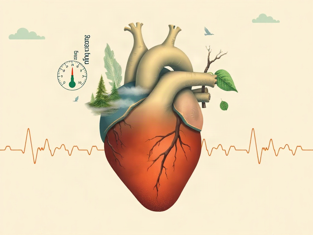 Image for Review Links Climate Change to Worsened Hypertension, Dysglycemia, and Lipid Control Through Vascular Inflammation and Oxidative Stress