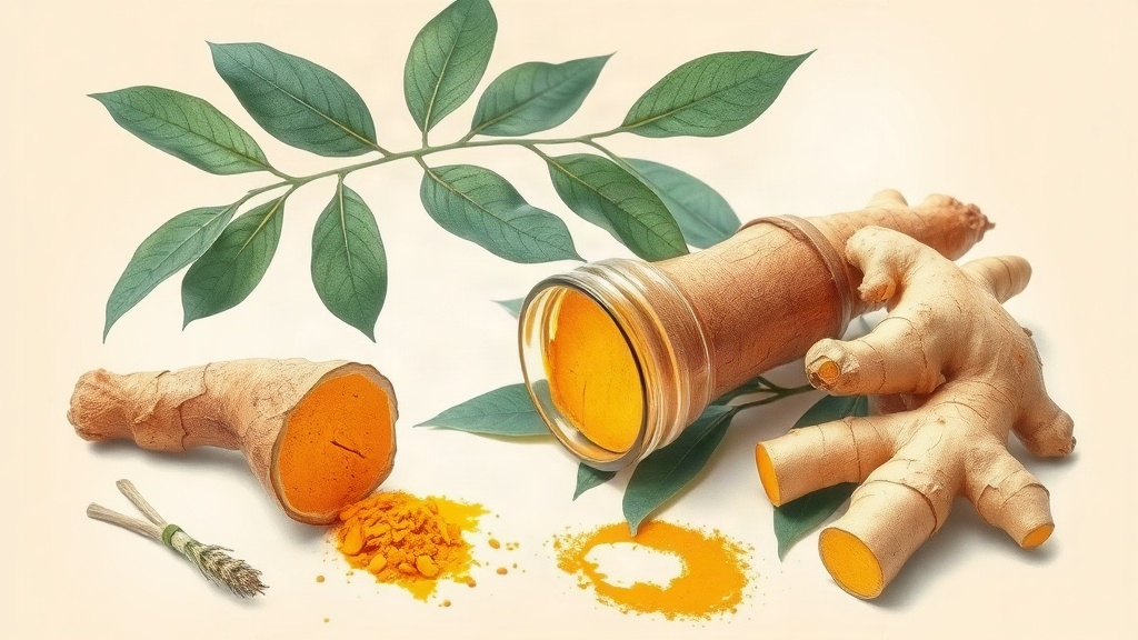 Remédio Caseiro para Dor Articular: Cúrcuma e Gengibre
