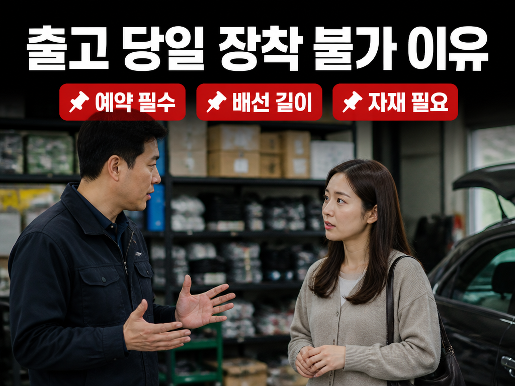 카니발 블랙박스, 출고 전에 몰랐다가 생기는 문제