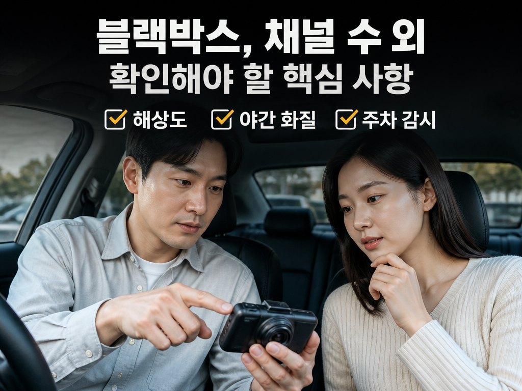 파인뷰 블랙박스 사보고 나서야 알게 된 것들