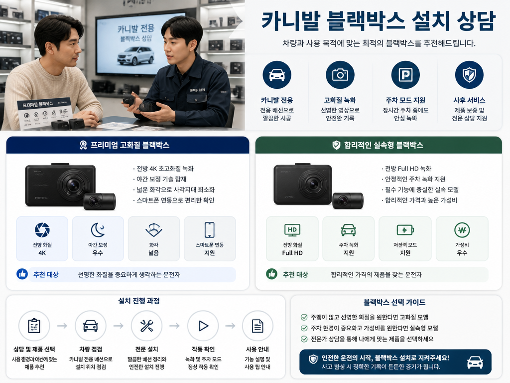 카니발 블랙박스, 출고 전에 몰랐다가 생기는 문제