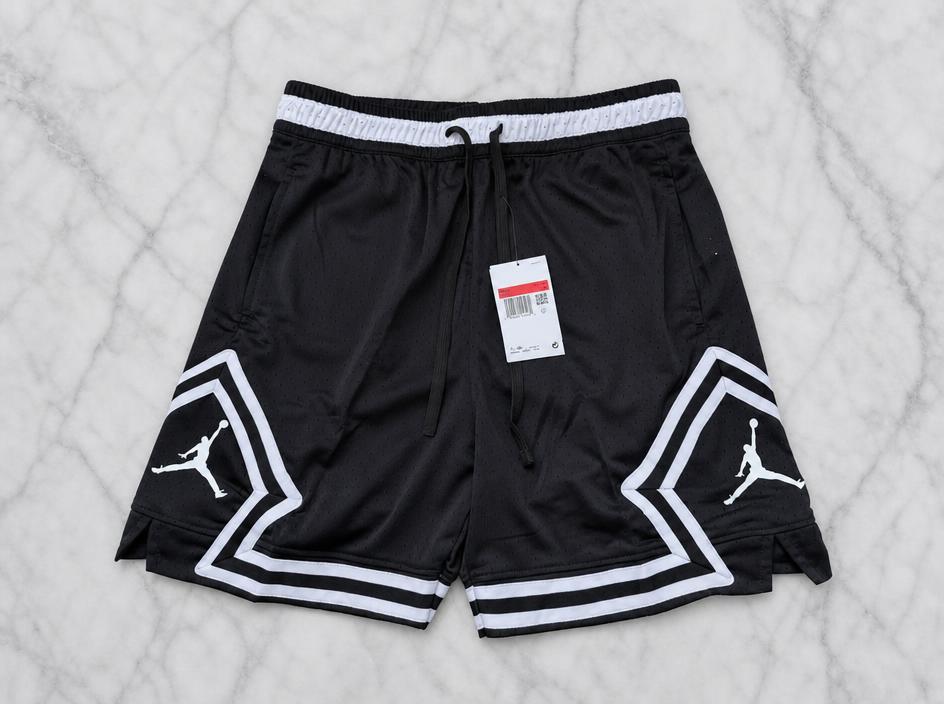 Jordan men's black basketball shorts with Jumpman logo, L, new