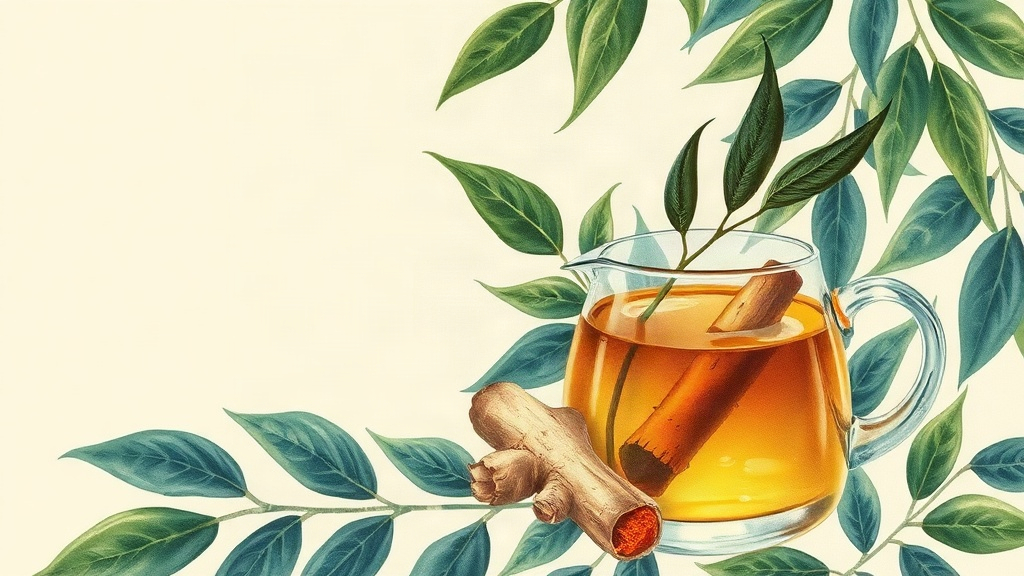 Chá de Gengibre e Cúrcuma: Benefícios Anti-inflamatórios