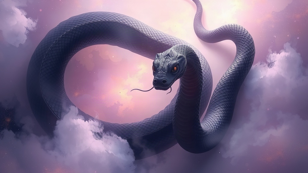 Sonhar com Cobra Preta: Transformação e Aviso Espiritual